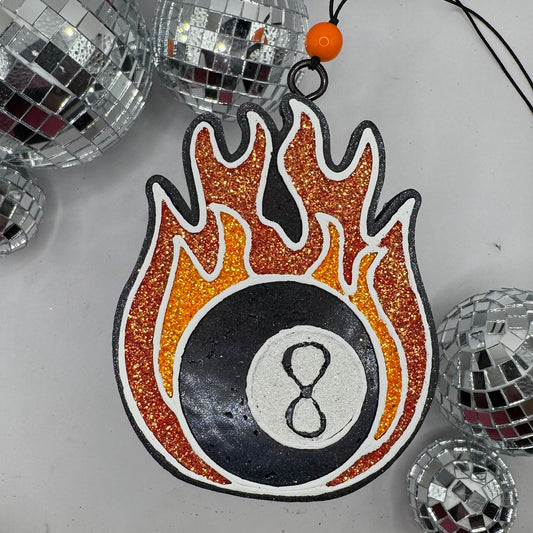 8 Ball Fire Freshie